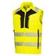 Portwest DX4 Hi Vis Hybrid Baffle Bodywarmer M Yellow/Blk