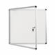 Earth Enclore Enclosed Magnetic Noticeboard 6xA4 Aluminium Frame RVT620109150