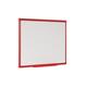 Bi-Office Maya Drywipe Gridded Whiteboard Red Frame 240x120cm MB8621206