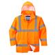 Portwest Hi Vis Rain Jacket XL Orange