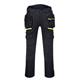 Portwest DX4 Detachable Holster Pocket Trousers 34 Blk Short