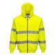 Portwest Hi Vis Zipped Hoodie 2XL Yellow