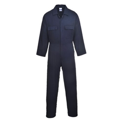 Portwest Euro Cotton Work Coverall L Navy Tall