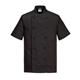 Portwest Kent Chefs Jacket S/S XS Blk