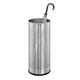 Durable Brushed Stainless Steel Umbrella Stand - 28.5 Litre Silver