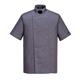 Portwest Cumbria Chefs Jacket S/S XS Slate Gry