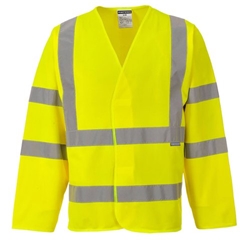 Portwest Hi Vis Band and Brace Jacket L/S XX/3X Yellow (Pack of 15)