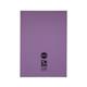 Rhino Exercise Book 80 Page F8M A4+ Purple (Pack of 50) VDU080-214-4