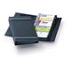 Durable VISIFIX 200 Business Card Ring Binder Album - A-Z Index Tabs - Black