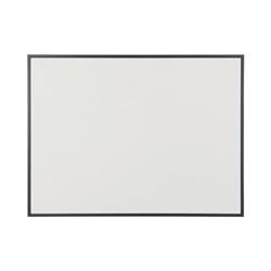 Bi-Office Basic Whiteboard Drywipe Surface Black Frame 120x90cm MP14001169