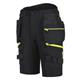 Portwest DX4 Detachable Holster Pocket Shorts 26 Blk