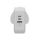 HyperJuice 70W USB-C GaN Travel Charger White HJ1003WHWWGL