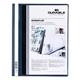 Durable DURAPLUS Project Folder Document Report File - 25 Pack - A4+ Navy Blue