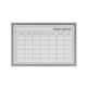 Bi-Office Magnetic Weekly Planner Whiteboard Grey Frame 60x40cm MM03000839