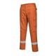 Portwest Bizflame Industry Trousers 33 Orange