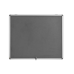 Bi-Office Enclore Fire Retardant Grey Lockable Door Top Hinged 8xA4 ST350102150