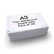 Show-me Drywipe Boards Plain/Plain A3 (Pack of 100) A3P100