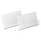 Durable Self Adhesive Ticket Label Holder Document Pocket - 10 Pack - A5
