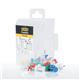 Bi-Office Push Pins Assorted Colours (Pack of 25) PI0523
