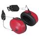 Portwest Clip-On Ear Defenders Red (Pack of 10)
