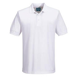 Portwest Naples Polo Shirt S/S 2XL White