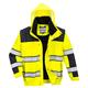 Portwest Hi Vis 3-in-1 Contrast Winter Bomber Jacket 2XL Yellow/Blk