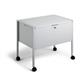 Durable ECO Locking Lid Suspension File Trolley - for 80 A4 Folders - Grey