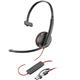 Poly Blackwire 3210 Monaural UC USB-C/A Headset 8X214AA