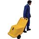 Mobile Salt and Grit Bin Kit Yellow 75L with De-icing Salt 399638