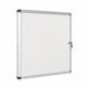 Earth Enclore Enclosed Magnetic Noticeboard 6xA4 Aluminium Frame RVT620109150