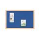Earth Prime Felt Noticeboard 60x45cm Blue Oak MDF Frame FB0443233