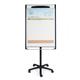 Bi-Office Mastervision Magnetic Mobile Easel Black 70x100cm EA48066720