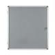 Bi-Office Enclore Combonet Display Case Acrylic Aluminium Frame 12xA4 VT660108150