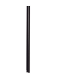 Durable SPINE BAR 30 Sheet Binding Bar for Unpunched Docs - 50 Pack - A4 Black