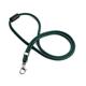 Durable Soft Recycled Fabric Lanyards with Safety Release - 10 Pack - Green