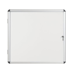 Earth Enclore Enclosed Magnetic Noticeboard 6xA4 Aluminium Frame RVT620109150