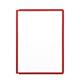 Durable SHERPA Replacement Display Panels - 5 Pack - A4 Red