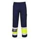 Portwest Hi Vis Modaflame Trousers 2XL Yellow/Navy Tall