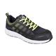 Portwest Steel Textile Trainer S1P FO SR 42 Blk/Green