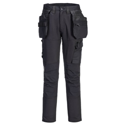 Portwest DX4 Craft Detachable Holster Trousers 38 Blk