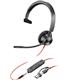 Poly Blackwire 3315 Monaural MS 3.5mm + USB-C/A Headset 8X218AA