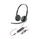 Poly Blackwire 3225 Stereo UC 3.5mm + USB-C/A Headset Bulk 8X229A6