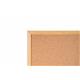 Earth Executive Cork Noticeboard 120x90cm Cork Surface Oak MDF Frame SF152001239