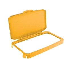 Durabin Yellow Rectangular Hinged Lid 60L