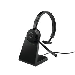 Jabra Evolve 65 TE USB-A UC Mono Headset with Stand 6693-833-499