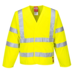Portwest Hi Vis Anti Static Jacket Flame Resistant L/XL Yellow