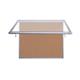 Bi-Office Mastervision Out Display Cork Lockable Door Top Hinged 18xA4 VT390601760