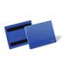 Durable Magnetic Ticket Label Holder Pouch Document Pockets - 50 Pack - A6 Blue