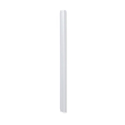 Durable SPINE BAR 50 Sheet Binding Bar for Unpunched Docs - 100 Pack - A5 Clear