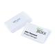 Durable Conference Pin Name Tag Badge Holders + Inserts - 50 Pack - 54 x 90mm